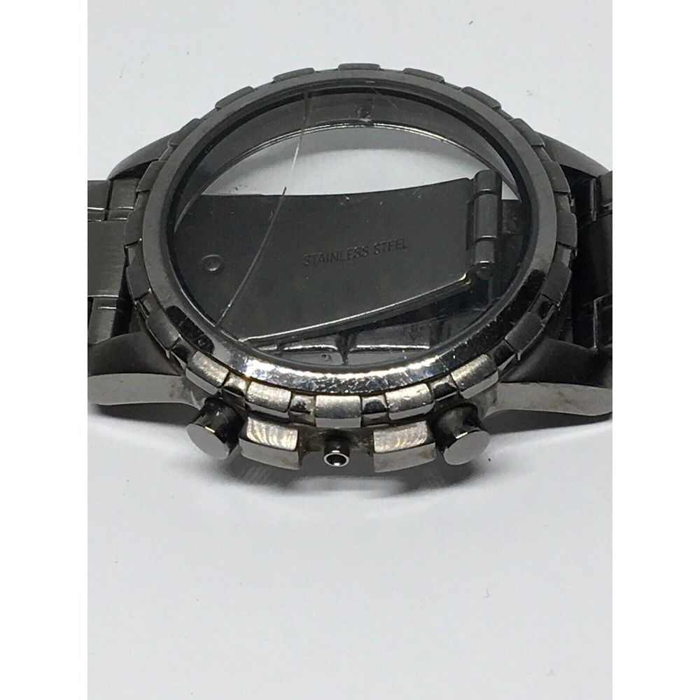 Fossil Watch Bracelet Use For Parts Links Case Band 22/20mm Poor Condition T757 - Picture 3 of 6